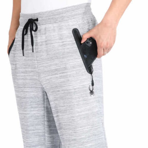 Spyder Performance Jogger Burnt Charcoal Striated Men's Size M NWT - Picture 2 of 3